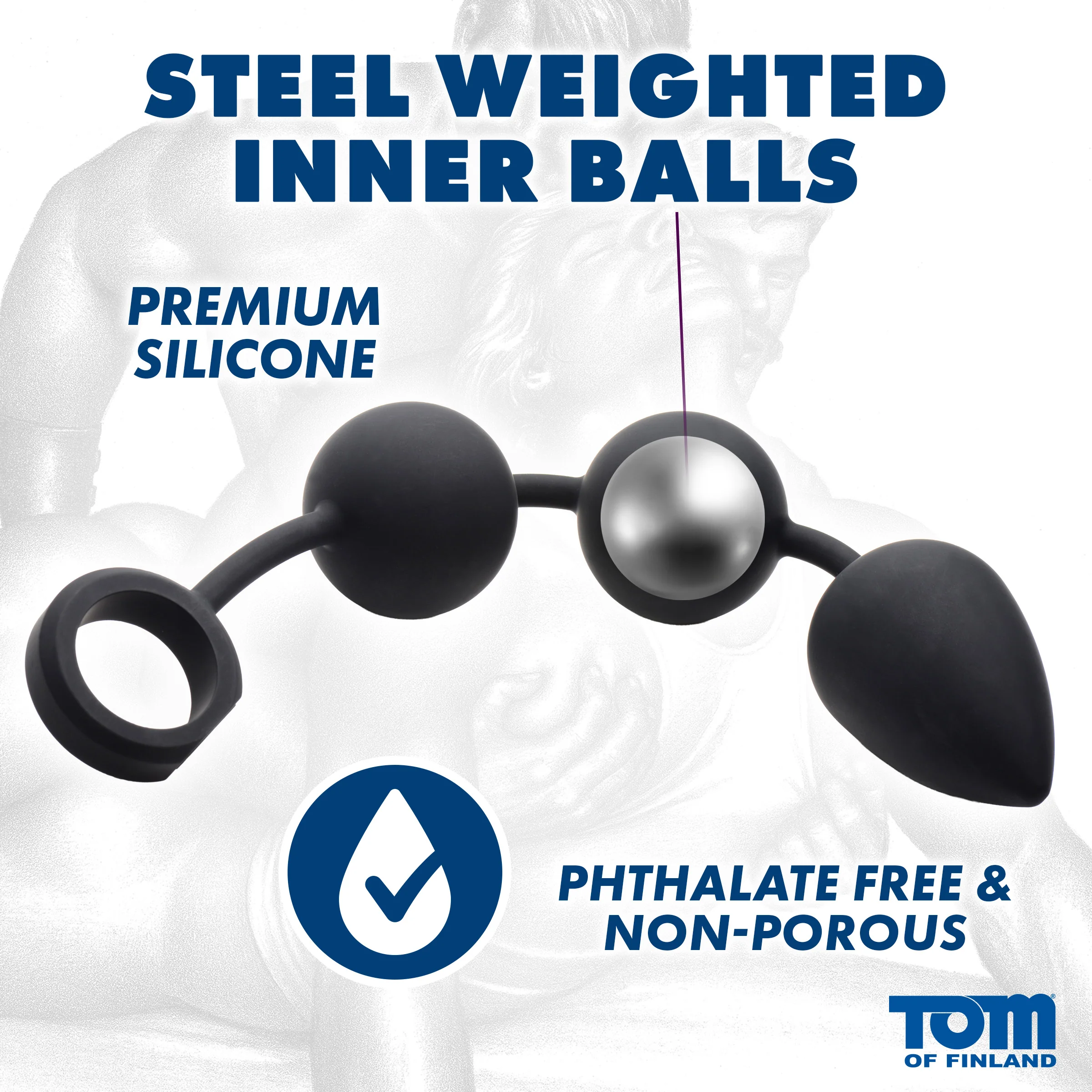 Tom of Finland Weighted Anal Beads - Image 3