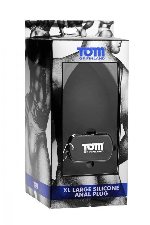 Tom of Finland XL Large Silicone Anal Plug - Image 4