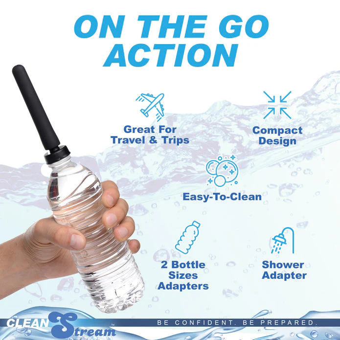 Travel Enema Water Bottle Adapter Set - Image 4