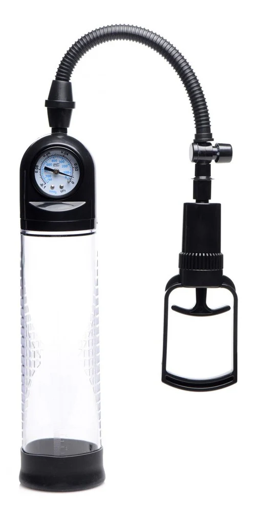 Trigger Penis Pump with Built-in Pressure Gauge - Image 5