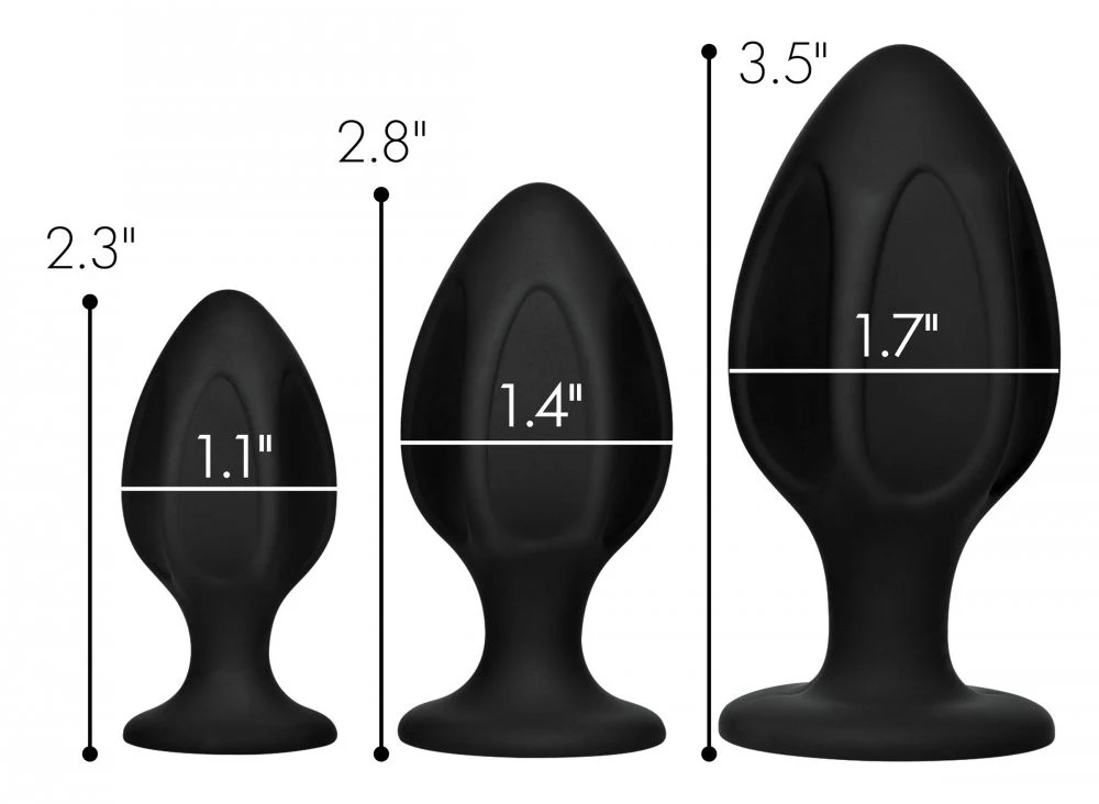 Triple Juicers Silicone Anal Trainer Set - Image 3