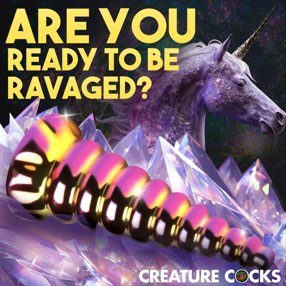 Twilight Rainbow Glass Dildo - Image 4