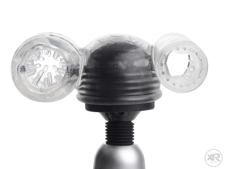 Twin Turbo Strokers 2 in 1 Wand Attachment for Men - Image 8