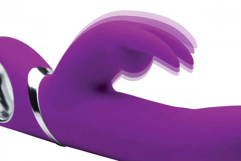 Twirly 66X Spinning Silicone Rabbit Vibrator - Image 4
