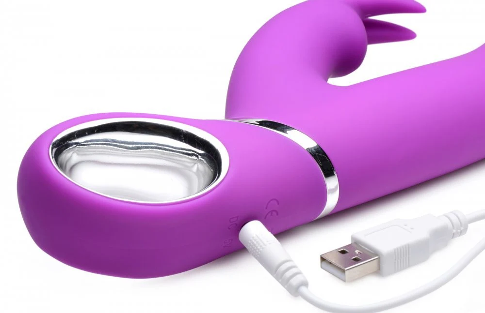 Twirly 66X Spinning Silicone Rabbit Vibrator - Image 6