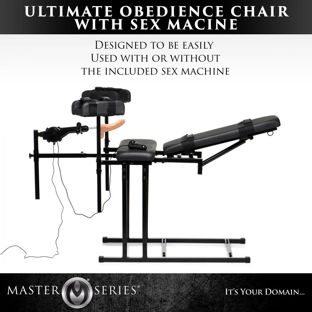 Ultimate Obedience Chair with Sex Machine - Image 7