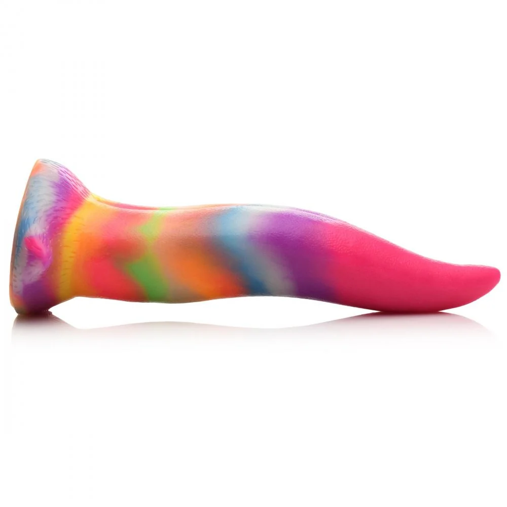 Unicorn Kiss Unicorn Tongue Glow-in-the-Dark Silicone Dildo - Image 4
