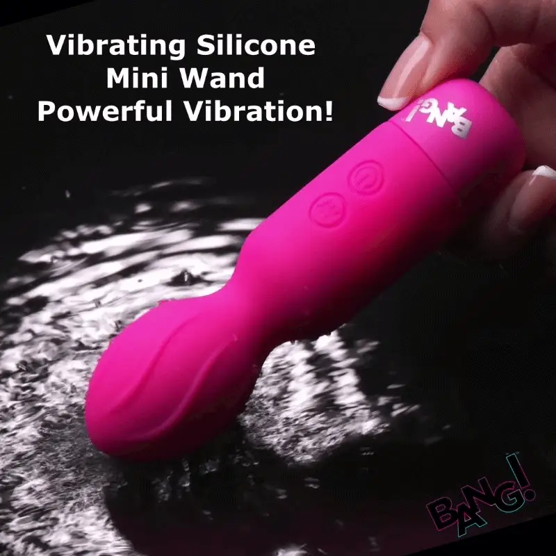 Vibrating Silicone Mini Wand - Image 2